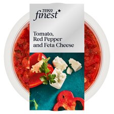 Tesco Finest Tomato, Red Pepper & Feta Cheese Sauce 180G