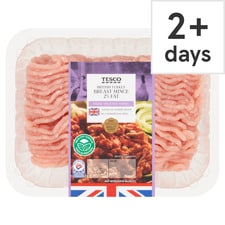 Tesco British Turkey Breast Mince 2% Fat 500G