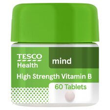 Tesco Health 60 High Strength Vitamin B Tablets