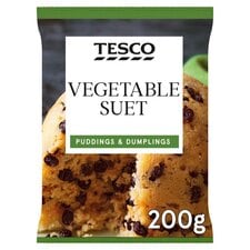 Tesco Vegetable Suet 200G