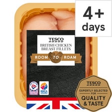 Tesco Room To Roam British Chicken Breast Portions 300G