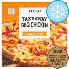 Tesco Takeaway Bbq Chicken Pizza 509G