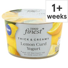 Tesco Finest Lemon Curd Yogurt 150G