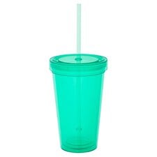 Tesco Aqua Straw Cup 450Ml