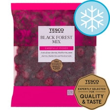 Tesco Black Forest Fruits Mix 500G