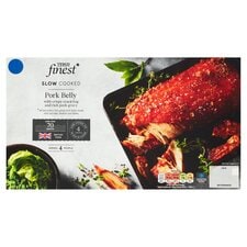 Tesco Finest Slow Cooked Pork Belly With Crackling 985G