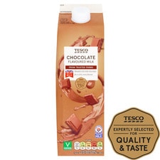 Tesco Chocolate Flavoured Milk 1L