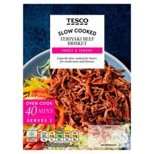 Tesco Teriyaki Beef Brisket 370G