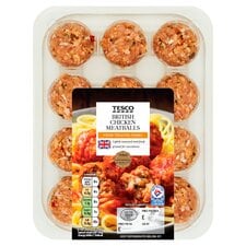 Tesco Chicken Meatballs 336G