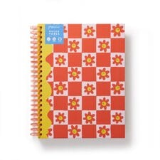 Paperchase Retro Doodle A4 Subject Notebook