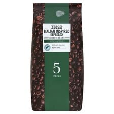 Tesco Italian Inspired Espresso Coffee Beans 1Kg