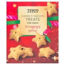 Tesco Cheese 'n' Biscuit Treats for Dogs 200g