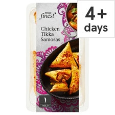 Tesco Finest Chicken Tikka Samosa 4 Pack 96G