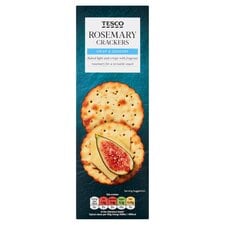 Tesco Rosemary Crackers 185g