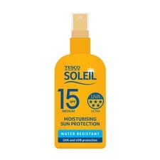 Tesco Soleil Sun Spray Spf 15 200Ml