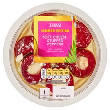 Tesco Soft Cheese Stuffed Peppers 145g