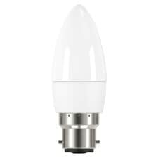 T. LED CANDLE 40W BC COOL WHITE 2 PACK