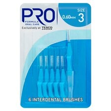 Pro Formula 6 Interdental Brushes Size 3