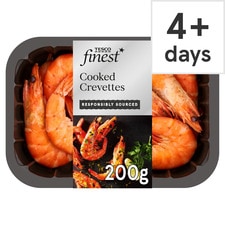 Tesco Finest Cooked Crevettes 200g 