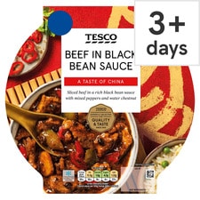 Tesco Beef In Black Bean Sauce 350G