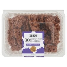 Tesco 30 Cornflake Clusters