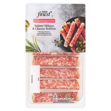 Tesco Finest Salami Milano & Cheese Rollitos 105g