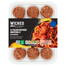 Wicked Kitchen 12 Italian Inspired Amazeballs 336G