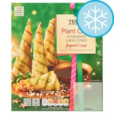 Tesco Plant Chef 10 Aromatic Laksa Cones 180g