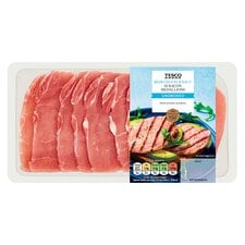 Tesco Reduced Fat & Salt 10 Unsmoked Bacon Medallions 300G