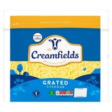 Creamfields Grated Cheddar 500G