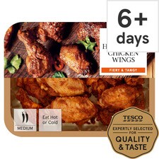 Tesco Hot & Spicy Chicken Wings 525G