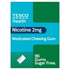 Tesco Health Nicotine 2Mg Gum 96S