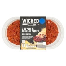 Wicked Kitchen 2 No-Pork & Choriz-No Patties 226G