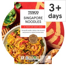 Tesco Singapore Noodles 350G