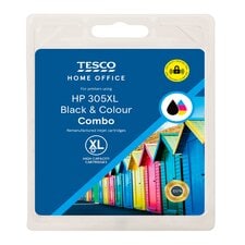 Tesco Hp305xl Inkjet Cartridge Black & Colour Combo