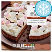 TESCO HOT CHOCOLATE CHEESECAKE 450G