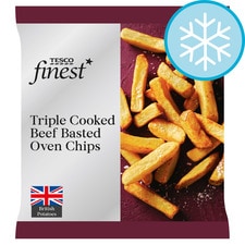 Tesco Finest Triple Cooked Beef Basted Oven Chips 900G