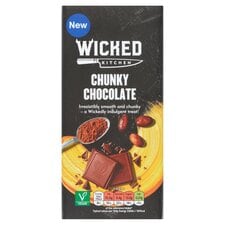 Wicked Kitchen Chunky Chocolate Bar 150G