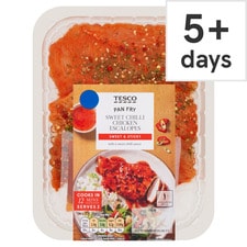 Tesco Sweet Chilli Chicken Escalopes 316G