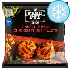 Tesco Firepit Chipotle BBQ Chicken Thigh Fillets 400g