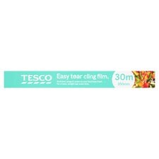 Tesco PVC Free Easy Tear Cling Film 30m x 350mm