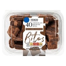 Tesco 40 Chocolate Brownie Bites