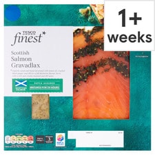 Tesco Finest Scottish Gravadlax Smoked Salmon 140G