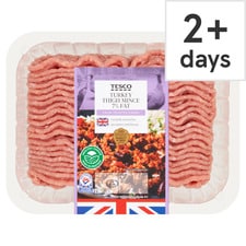 Tesco Turkey Thigh Mince 7% Fat 500G