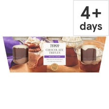 Tesco Chocolate Trifles (3 x 119g) 357g