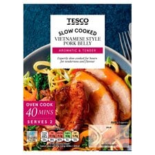 Tesco Slow Cooked Vietnamese Style Pork Belly 475g 