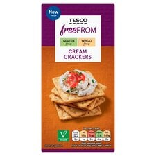 Tesco free from cream crackers 137g