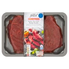 Tesco Finest Smoky Miso Style Rump Steaks 465G