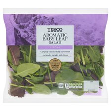 Tesco Aromatic Babyleaf Salad 75g