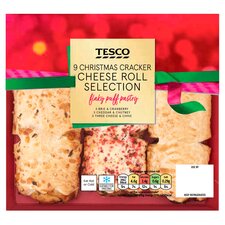 Tesco 9 Cheese Roll Selection Pack 270g